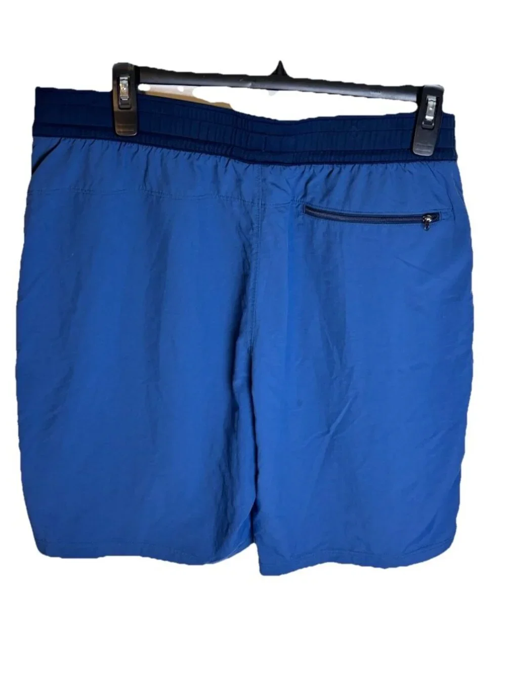 North Face Shorts Mens XXL Blue Pull On Adventure Drawstring Trunks Hiking